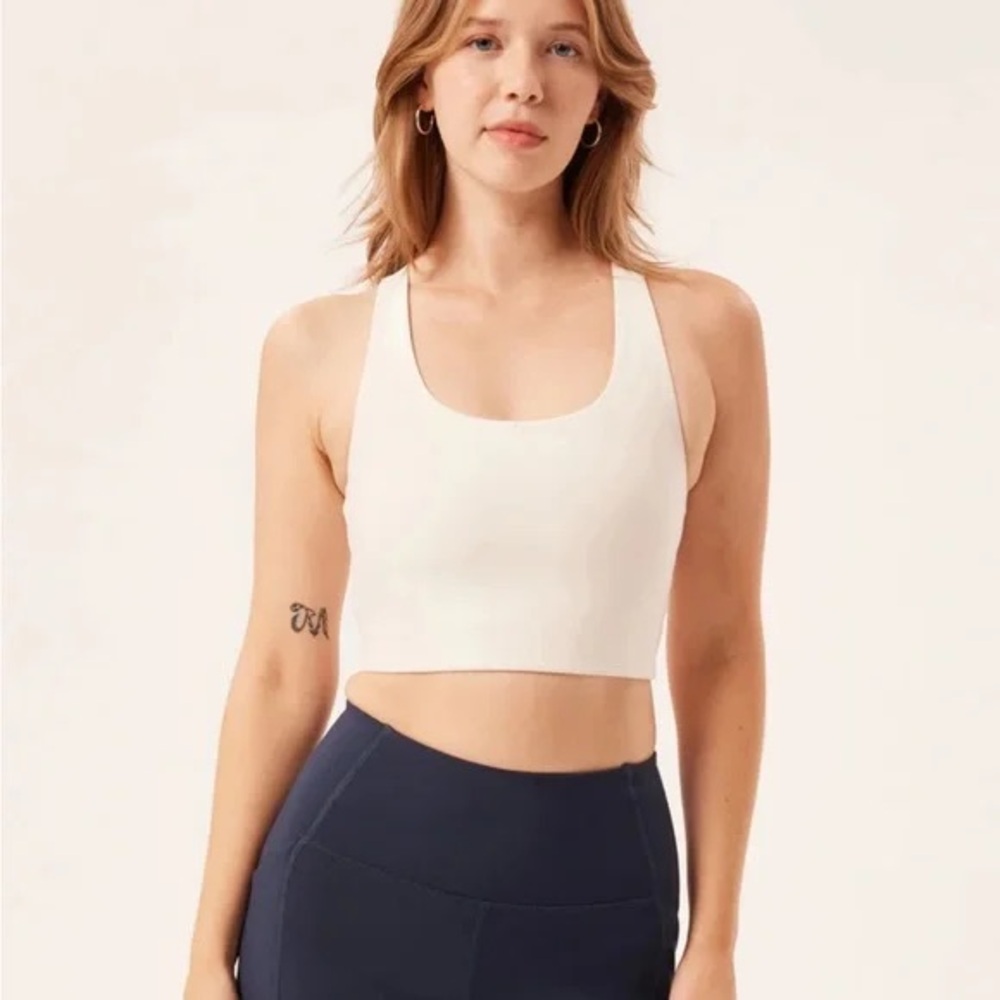 Girlfriend Collective Ivory Paloma Sports Bra - Picture 6 of 6